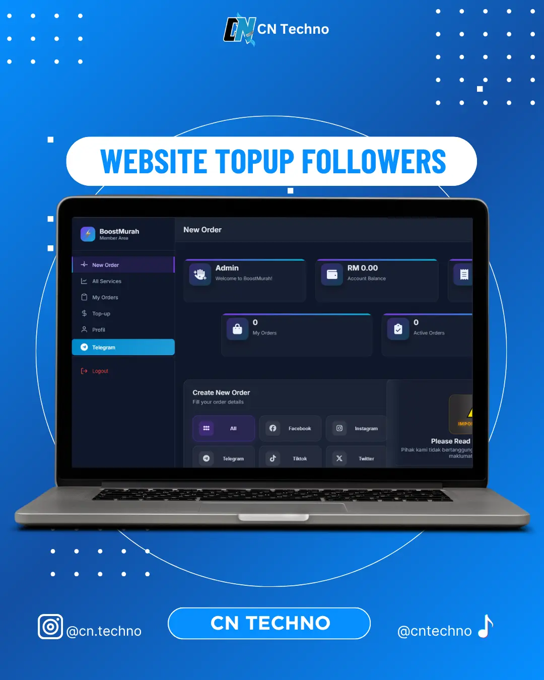 TOPUP FOLLOWER 1